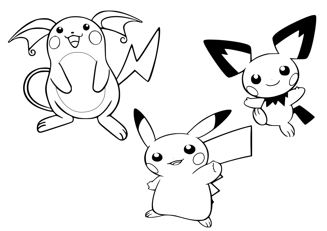 Dibujos Para Dibujar Pikachu Imagui