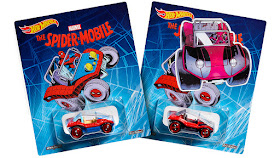 San Diego Comic-Con 2017 Exclusive Spider-Man Spider-Mobile & Deadpool Dead Buggy by Hot Wheels x Marvel