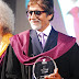Amitabh Bachchan attends the Whistling Woods 6th annual convocation ceremony 