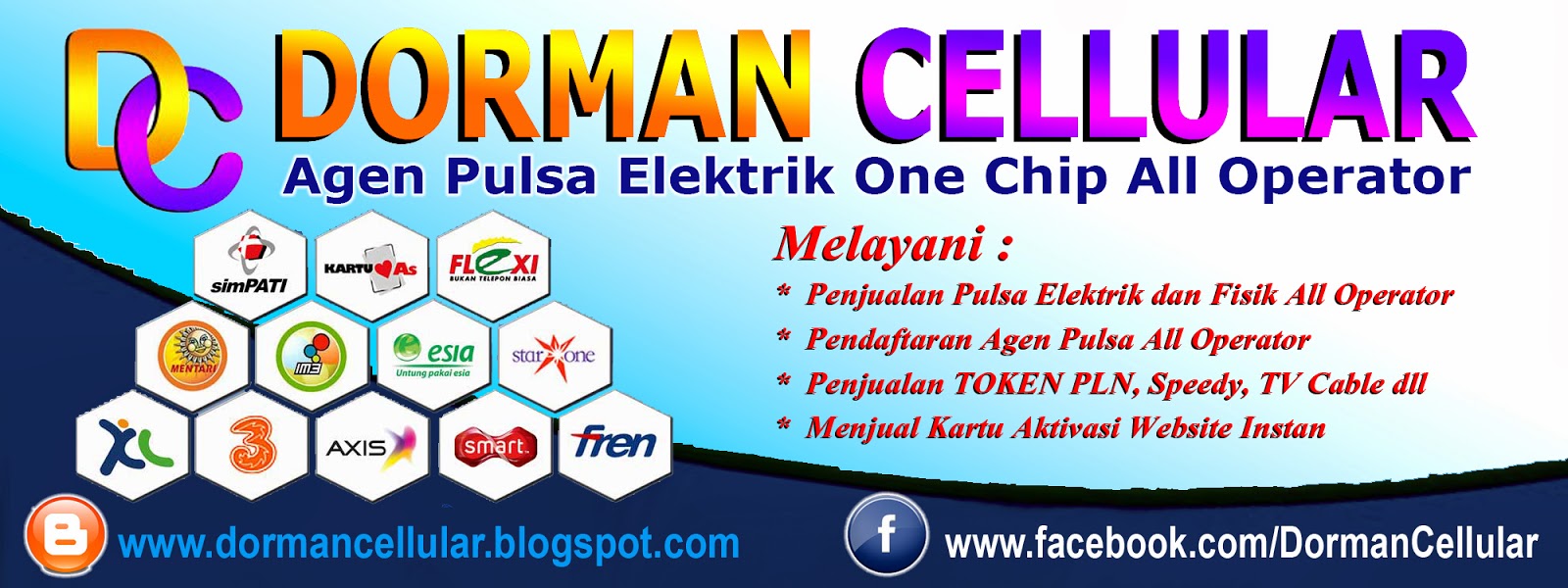 DORMAN CELLULAR: Contoh Banner Spanduk Pulsa