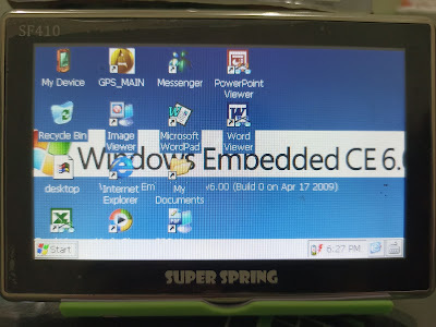 Tampilan Modus Windows Embedded CE 6.0