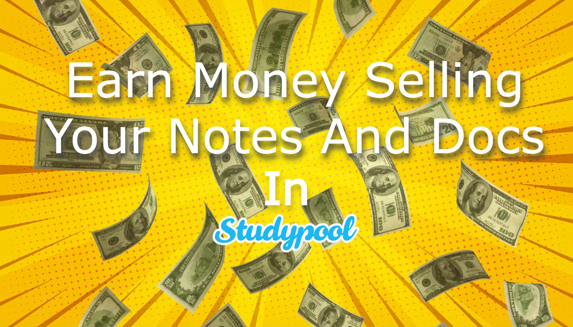 Earn Money Selling Notes in Studypool