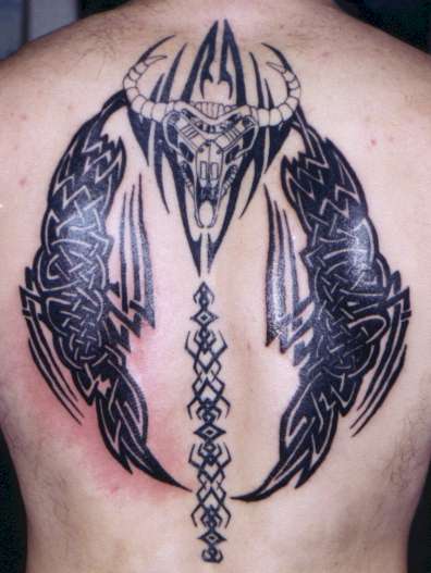 tribal tattoo stencil