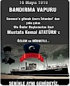 Tarihte Bugün 16 Mayıs; Mustafa Kemal Atatürk, İstanbul'dan Samsun'a doğru yola çıktı.