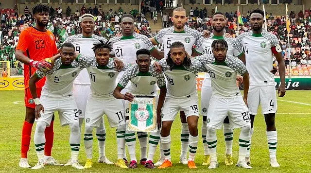 Super Eagles Camp Abuzz as Osimhen, Sanusi, and Finidi Shine
