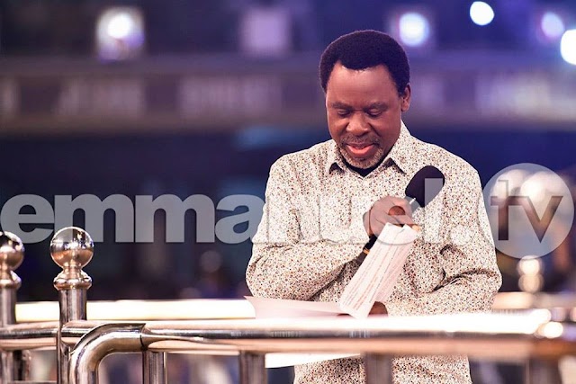 Church remains closed Until I hear from God – TB Joshua