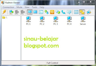 Instal & Setting Radmin 3.4 di Windows 7