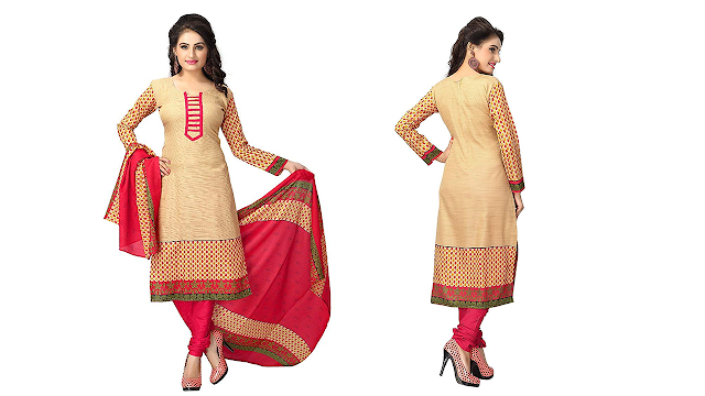 Vaamsi Women's Synthetic Dress Material