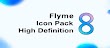 Flyme 8 Icon pack v5.0 android Apk indir