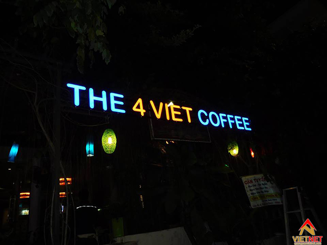 bảng hiệu quán cafe đẹp