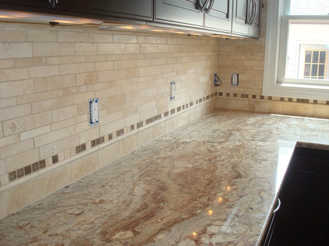 Kitchen Backsplash Pictures Travertine