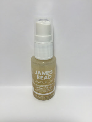 Bruma bronceadora iluminadora H2O para el cuerpo James Read