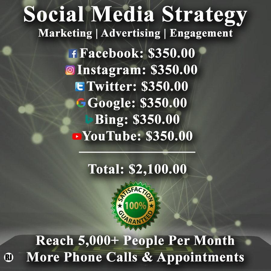 Social Media Strategy - Marketing, Advertising and Audience Engagement [RJOVenturesInc.com]