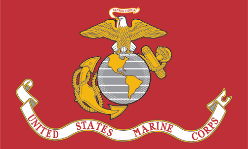 Marine corps flag