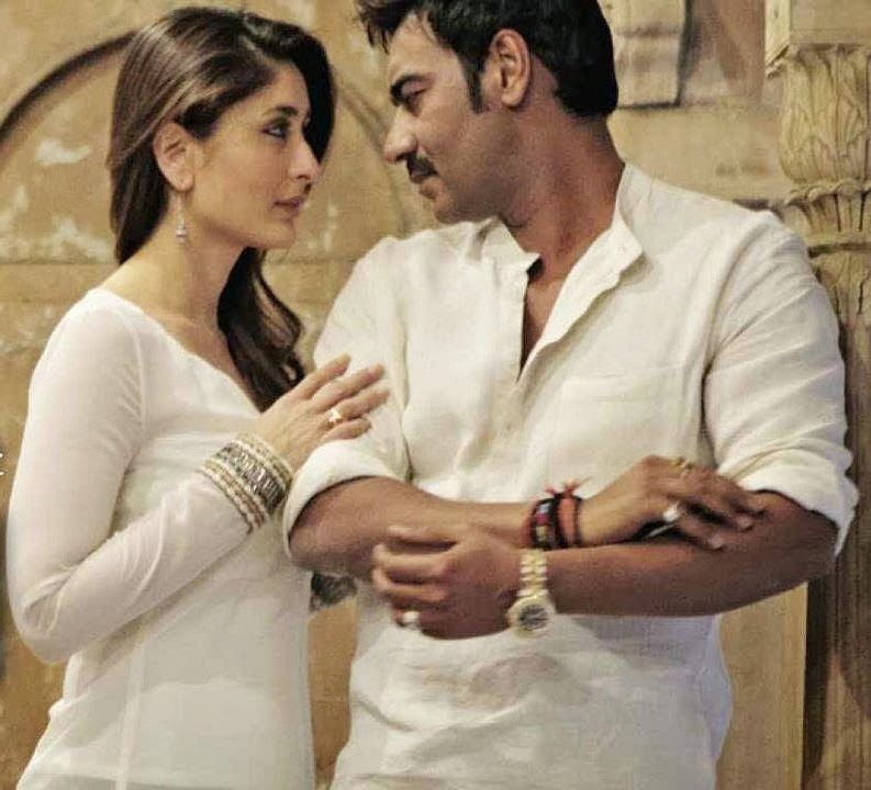 Ajay Devgon & Kareena Kapoor Filmi Couples Wallpapers Download