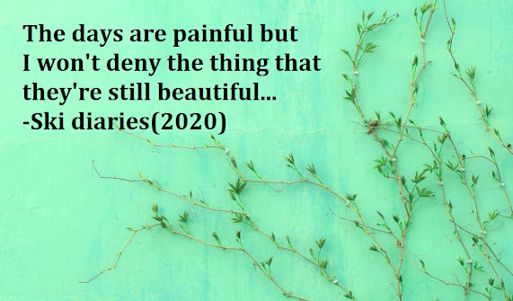 the days are painful but i wont deny that they are still beautiful positive quotes on life  anxiety relief to letter my youth motivational quotes sad depessed inspirational quotes motivational story ski diaries motivational