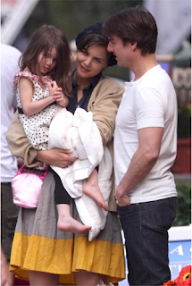 The Cruise Family: Tom,Katie and daughter Suri