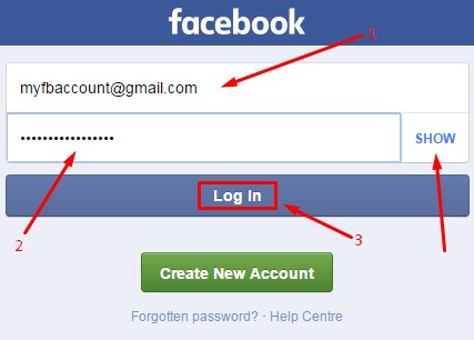 Login To Facebook Account Welcome To Facebook New Account