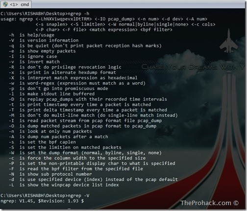 Ngrep–Grep patterns in Network traffic - Theprohack.com