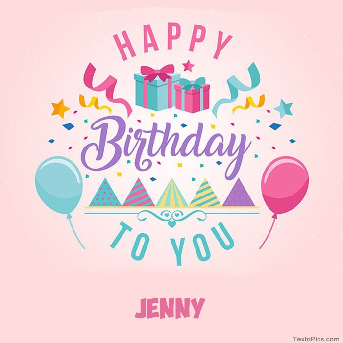 happy birthday jenny gif