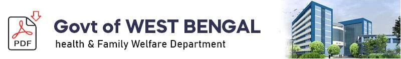 West Bengal Health and Family Welfare Department Job Notification