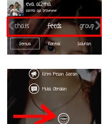 BBM Mod WindowsPhone Private Mode menyembunyikan pesan chat kontak dan group dengan cepat