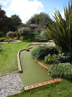 Miniature Golf at Puckpool Park in Ryde on the Isle of Wight