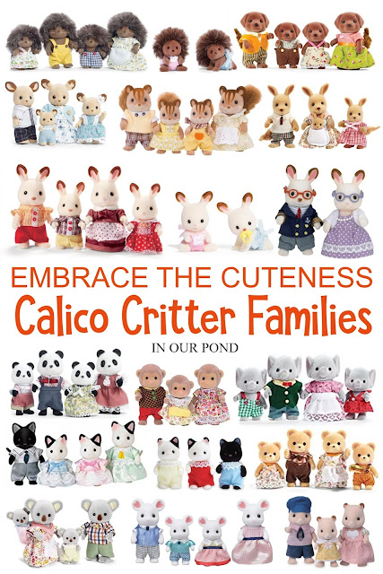 Embrace the Cuteness with Calico Critters // Life In Our Pond // gift guide // christmas list // toys for kids // doll house