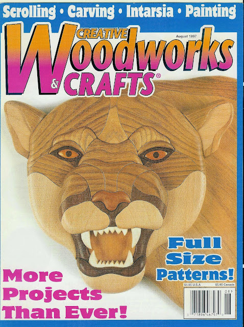 Creative,Woodworks,Crafts,August 1997 