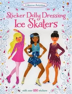 Sticker Dolly Dressing Ice Skaters