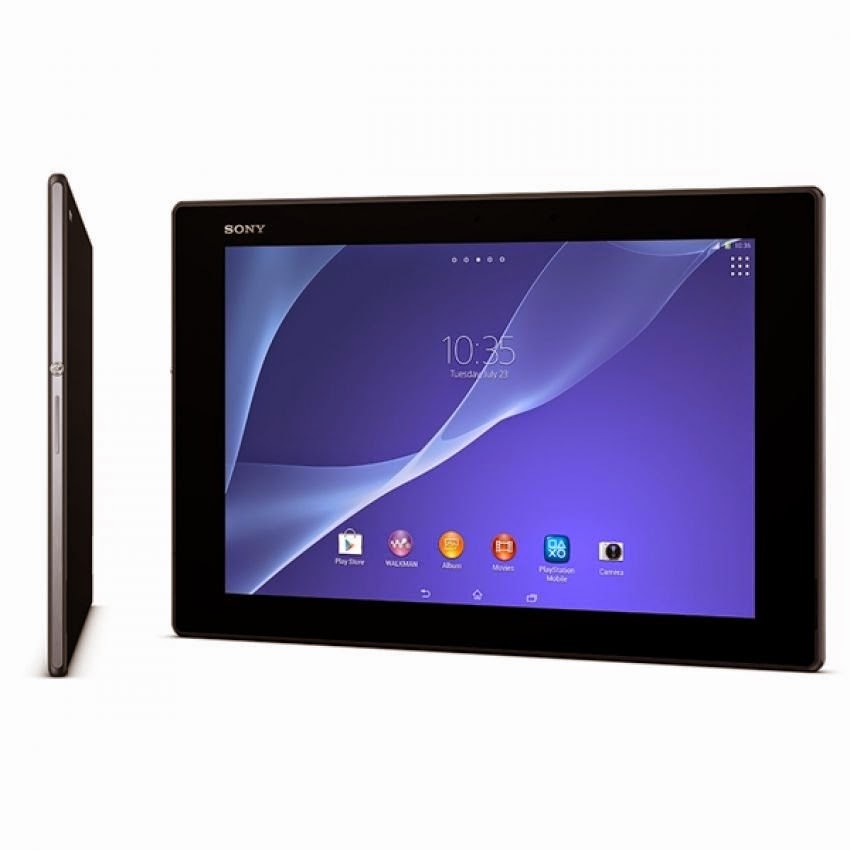 (IMPORT) Sony Xperia Tablet Z2 10.1-Inch SGP511 16GB Wi-Fi Water Resistant Tablet Black