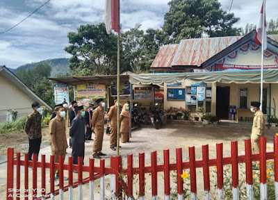 Reje Kampung Gelampang Gading Gelar Upacara Renungan Suci Jelang Puncak Peringatan HUT RI Ke-76