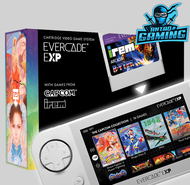 Evercade Exp retroconsole cartucce recensione