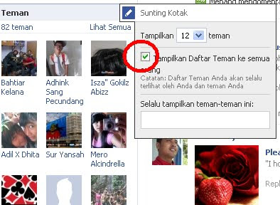 cara menyembunyikan teman di facebook