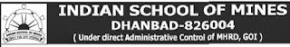 RECRUITMENT AT INDIAN SCHOOL OF MINES IN JANUARY 2014