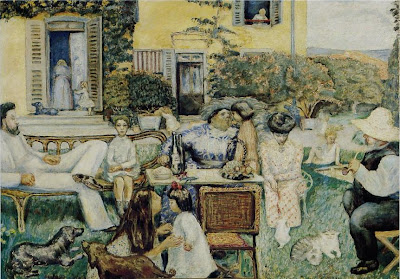   Pierre Bonnard - L'après-midi bourgeoise ou La famille Terrasse 