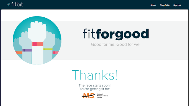 Fitbit Fit For Good Polished Lifting National Multiple Sclerosis Society