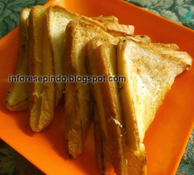 Cara Membuat Roti Bakar Coklat Sederhana