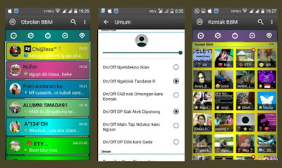 Download BBM Mod Neon Apk