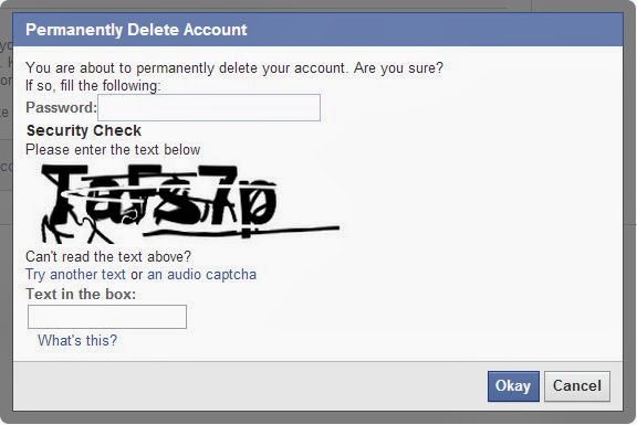 How to Delete my Facebook account Forever image picture