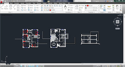 Islamic style villa 01 Dwg plans, cad 3d Project, poster