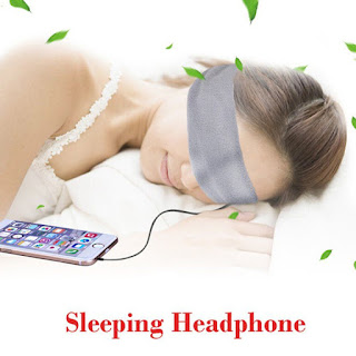 Headband Headset untuk tidur smartphone