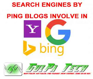 SEARCH ENGINES BY PING BLOGS INVOLVE IN