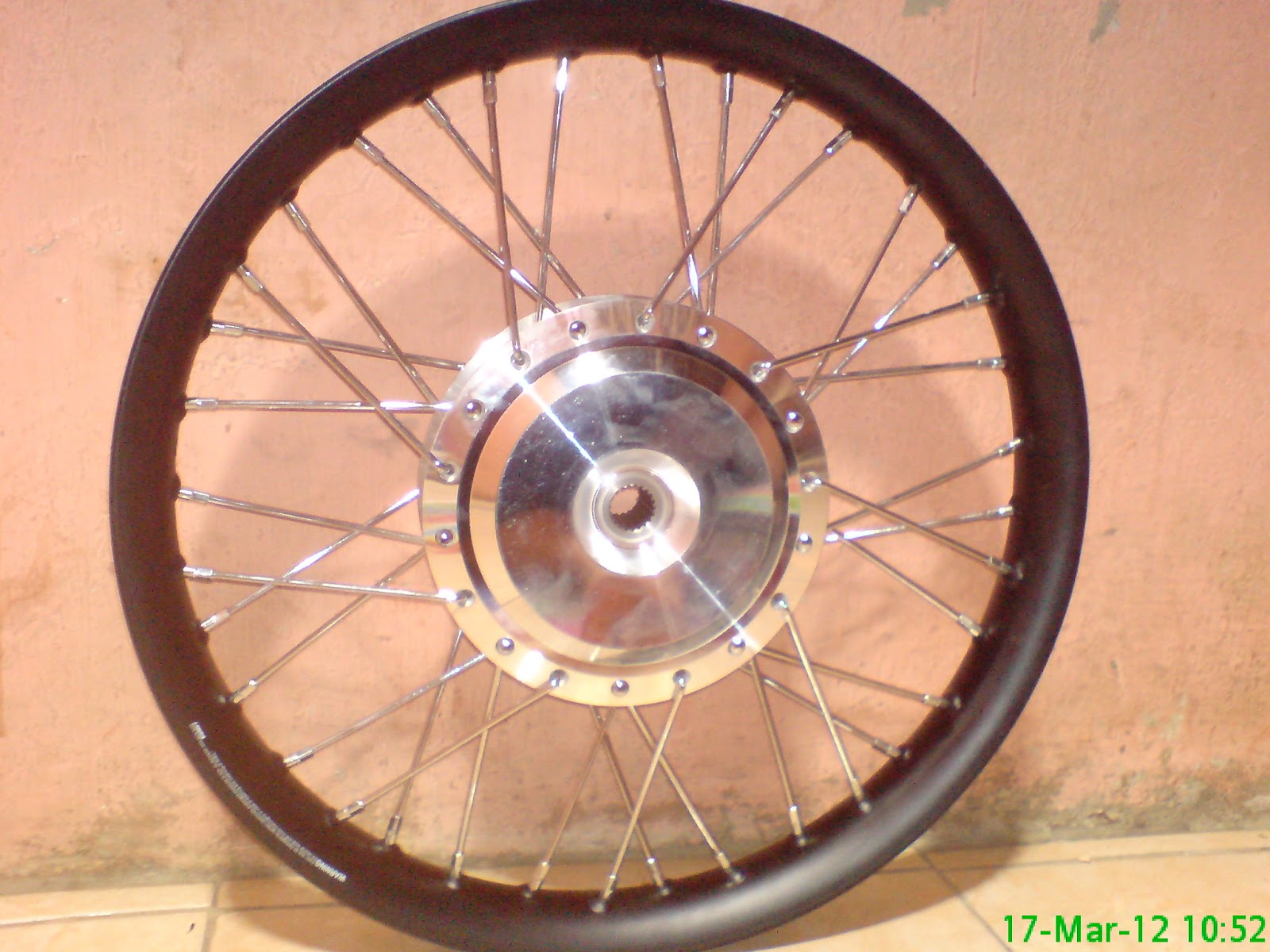  Velg Comet Black U Shape buat Vario Beat Scoopy Velg 