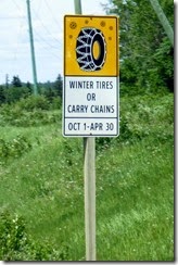 Road sign