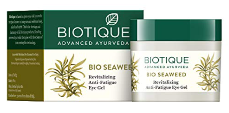 Author review on biotique eye gel Product