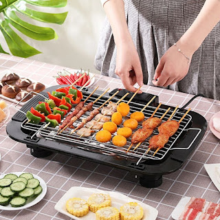 Smokeless Portable Electric Grill Barbecue Stove