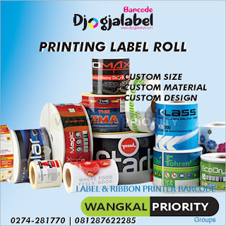Printing Label Rolls Djogjalabel