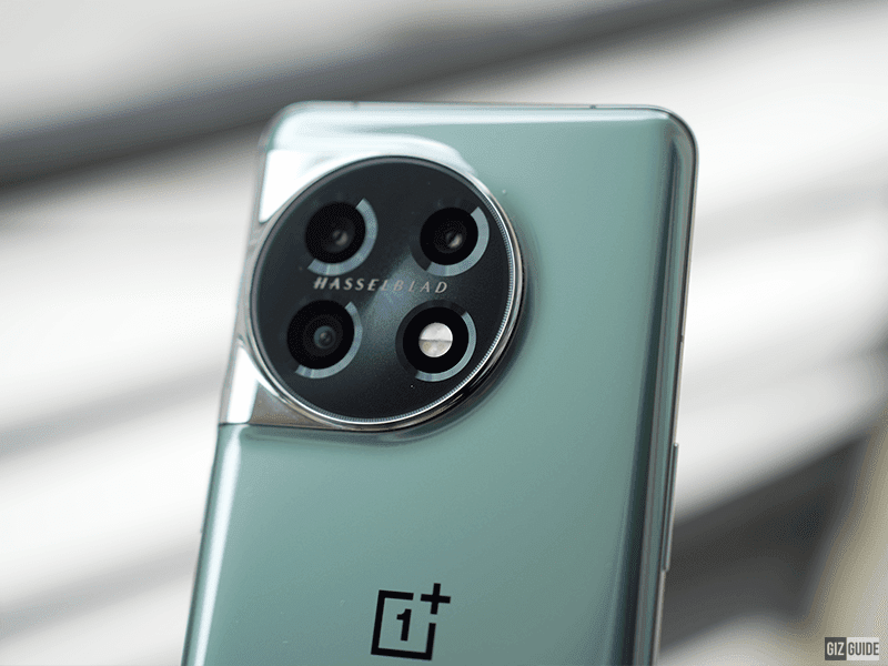OnePlus 11's rear triple cameras with Hasselblad