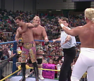 WCW Clash of the Champions 18 Review - Rick Rude backs off from Sting